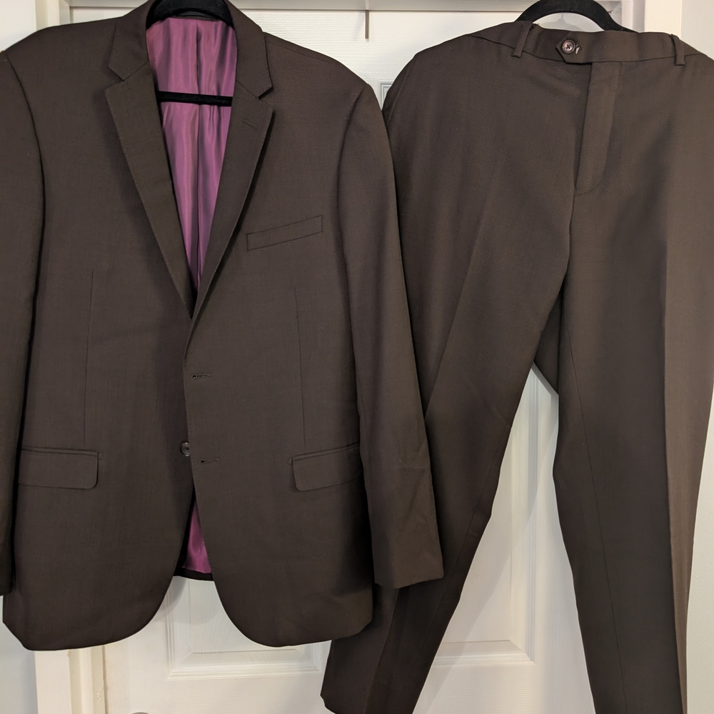 Men's Brown Suit
